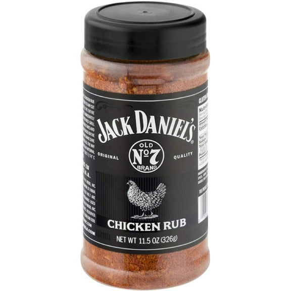 Jack Daniel's 01762 Chicken Original Quality Rub, 11.5 oz