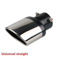 thumbnail image 1 of Universal Stainless Steel Exhaust Muffler Tip Pipe Covers For Volvo S40 S60 S80 S90 V40 V60 V70 V90 XC60 XC70 XC90~15607, 1 of 1
