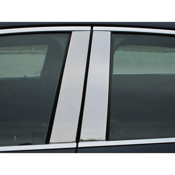Stainless Steel Pillar Trim 4Pc Fits 2014-2020 Chevrolet Impala PP54135 QAA