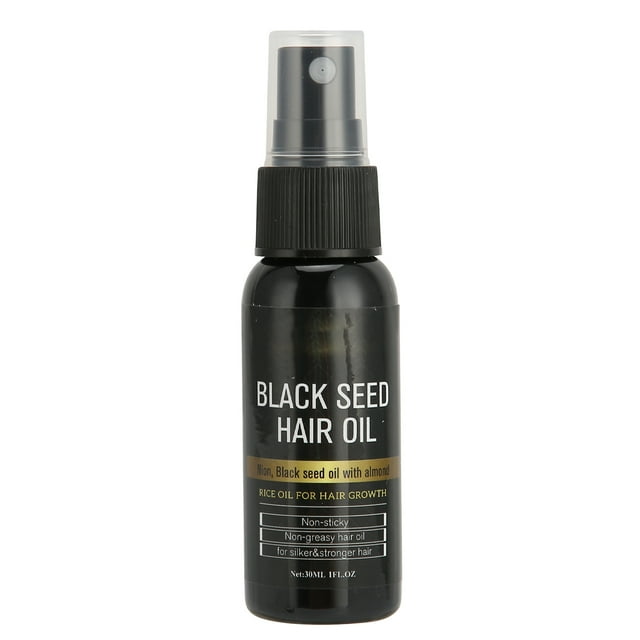 Suero eficaz para el crecimiento del cabello con semillas negras para promover el crecimiento y aumentar el brillo: ingredientes seguros