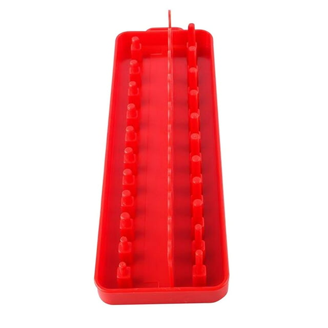 koolsoo Socket Organizer Holder Rack Sleeve Storage Bracket Red S