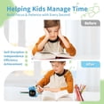 thumbnail image 3 of Blue Timer Visual Led Rechargeable Timer Visual Countdown for Classroom Home Studing Playing, 3 of 6