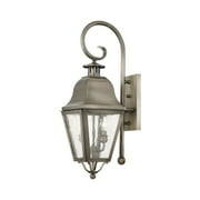 Livex Lighting Amwell 2 Light VPW Outdoor Wall Lantern