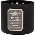 thumbnail image 5 of Bath & Body Works White Barn 3-Wick Candle, Mahogany Teakwood High Intensity, 14.5 oz, Scented Candle, 5 of 6