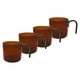 thumbnail image 1 of Set de 4 Tazas de Cristal Ámbar 150 ML, 1 of 2
