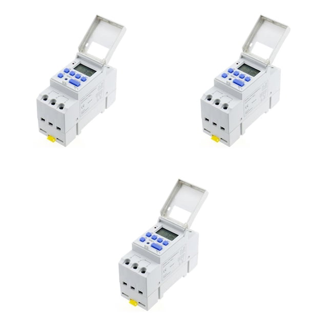Kenally 220V Programmable Switch Professional Electronic Controlling Display Timing Switches Device Switches Setting Digital Accessory Type1 Kenally CBP020539