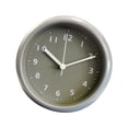 thumbnail image 2 of Reloj de baño, Reloj de Pared Colgante, sin tictac, silencioso, decoración de la habitación, Reloj de Pared, Relojes Decorativos para Granja, hogar, C gris, 2 of 8