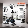 thumbnail image 3 of Bicicleta Spinning 18kg CENTURFIT Profesional Fija Uso Rudo, 3 of 6