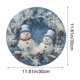 thumbnail image 3 of Ireezec Christmas Diatomite Placemat t Reusable Heat Resistant Washable Table Mats Holiday Dining Party Decoration Insulated Tabletop Protector for Festive Gatherings, 3 of 6