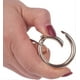 thumbnail image 3 of Crday Silicone Wrist Keychain Circle Bracelet Rubber Bangle Round Keyring Holder Gift, 3 of 5
