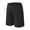 Black, variant on JIUKE Gym Shorts for Men Summer Athletic Color Block Workout Shorts Elastic Waisted Running Shorts