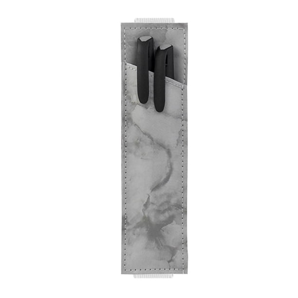Estuche para bolígrafos Txmfgh Business - Diseño de cuero de una sola capa con protección antifugas de tinta para uso multifuncional (17 x 4,5 cm)