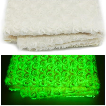Glow in The Dark Fabric,Glow Fabric for Sewing Clothes,Luminous Polyester Fabric for Lighted Fabric for Clothes,Decorations, DIY Craft Supplies and Other Uses