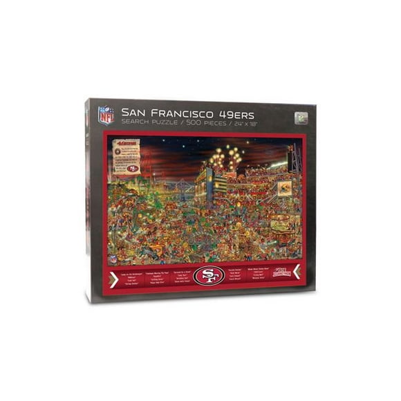 YouTheFan 9029755 San Francisco 49ers Joe Compagnon Puzzle - 500 Pièces