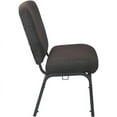 thumbnail image 2 of Flash Furniture Advantage Signature Elite Fabric Church Chair in Walnut, 2 of 3