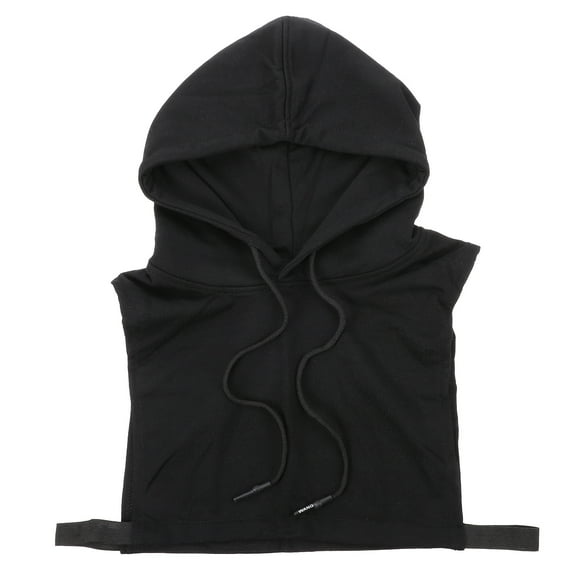 Mutmorningal 1pc Detachable Fake Collar Accessory for Hoodie Style Sweater, Cotton Blouse Collar