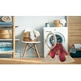 thumbnail image 2 of Ahgly Company Machine Washable Indoor Square Transitional Crimson Red Area Rugs, 8' Square, 2 of 7