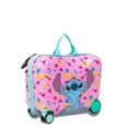 thumbnail image 2 of Kid's Disney Lilo and Stitch Floral Character Ride On Scooter Hardside Luggage for Boys and Girls -Pink, 2 of 6