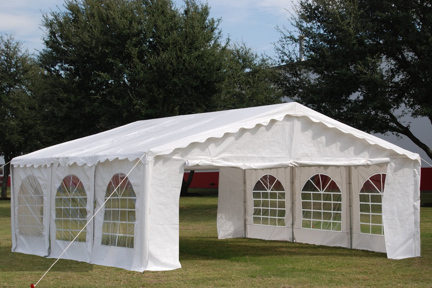 20'x20' Budget PE Party Tent Canopy Shelter with Waterproof Top - By ...