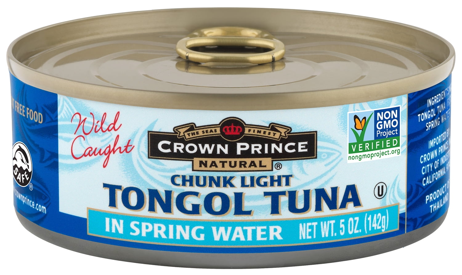 (12 Pack)Crown Prince Natural Chunk Light Tongol Tuna In Spring Water