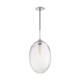 thumbnail image 2 of 60/7038-Nuvo Lighting-Aria-1 Light Large Pendant in Transitional Style-11.63 Inches Wide by 23.25 Inches High-Polished Nickel Finish    -Traditional, 2 of 4