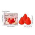 thumbnail image 3 of Strawberry Scented Candle Set, 3 Pack, Decorative Aromatherapy Candles, Perfect for Home Decor and Relaxation, 3 of 5