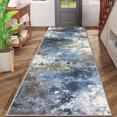 thumbnail image 2 of 2x6 FT Kitchen Runner Rugs Non Skid Washable, Faux Wool Rug Runners for Hallways Bathroom Carpet Runner, Soft Indoor Modern Floor Rug for Entryway Laundry Room, 2 of 11