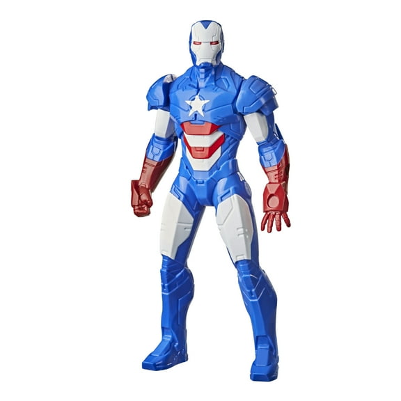 Hasbro Marvel Toy 9.5-inch Scale Collectible Super Hero Action Figure Iron Patriot For Kids Ages 4 and Up