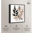 thumbnail image 2 of Fossilized Flora II Canvas Print Farmhouse Art by Art Remedy, Black Frame, 20 x 24, 2 of 6