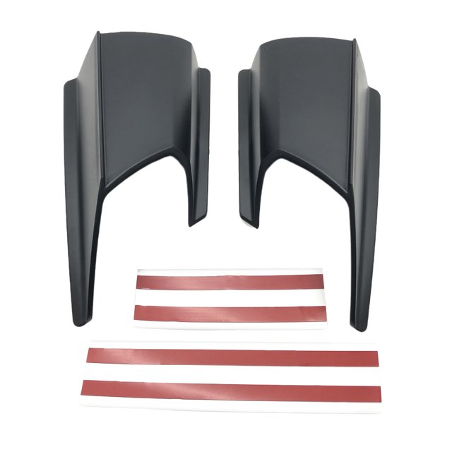 Cubierta de ala de lateral delantero de motocicleta compatible con ADV150 19-20 accesorios de piezas izquierda derecha - Negro Sunnimix Cubierta de ala de carenado