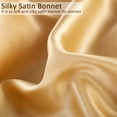 thumbnail image 3 of "Silk Bonnet for Natural Hair Bonnets for Black Women, Satin Bonnet for Long Hair Cap for Sleeping, Large Silk Hair Wrap for Curly Hair Bonnet for Sleeping", 3 of 6