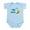 Sky Blue, variant on CafePress - Excavator For Red Body Suit - Baby Light Bodysuit, Size Newborn - 24 Months
