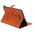 thumbnail image 4 of Dteck Folio Case For Samsung Galaxy Tab E 9.6" T560 T561Premium Leather Stand Cover With S Pen Protective Holder Auto Wake/Sleep (Not fit T560NU T567V)- Orange, 4 of 6