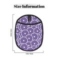 thumbnail image 3 of purple Lemon Pot Holders for Kitchen - Heat Resistant Oven Mitts Hot Pads with Pocket, Non Slip Silicone Pot Holders, Cuteness Hanging Loop Potholders for Kitchen Baking, 3 of 5