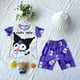 thumbnail image 2 of Cinnamoroll-Conjunto de pijama de manga corta para niños y niñas, ropa de dormir de verano, ropa de casa, Kuromi, My Melody, 2 of 4