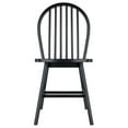 thumbnail image 4 of Ensemble de 2 chaises Windsor finition noire, 4 of 9