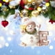 thumbnail image 2 of Snowman Letter Christmas Tree Holiday Decoration Pendant, Festive Ornament for Xmas Decor, Home Holiday Party Gift, Merry Snowman Hanging Decor, 2 of 6