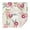 White-2, variant on 42x42 Inch Waterproof Square Tablecloth, Thickened Polyester Table Cover for Dining & Parties, Floral Print