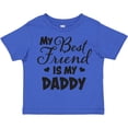 thumbnail image 3 of Inktastic My Best Friend is My Daddy with Hearts Boys or Girls Toddler T-Shirt, 3 of 5