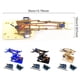 thumbnail image 2 of Kenally 4 DOF Robot manipulador Kit brazo aprendizaje DIY acrílico mecánico autoensamblaje controlador accesorio reemplazo para Herramientas y ferretería Azul, 2 of 6