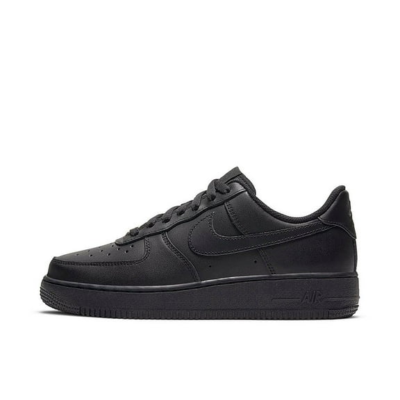 Nike Women's Air Force 1 Low Basketball Shoes, Black, 7