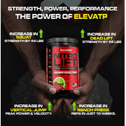 MuscleMeds Nitro Lift Pre Workout Enhance Endurance and Muscle Performance, Cherry Lime, 40 Servings