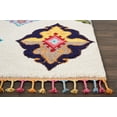 thumbnail image 4 of Nourison Moroccan Casbah Damask Ivory/Multicolor 7'10" x 10'6" Area Rug, (8x11), 4 of 8