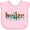 AD-Pink, variant on Belize Country Grunge Shirts Boys or Girls Baby Bib