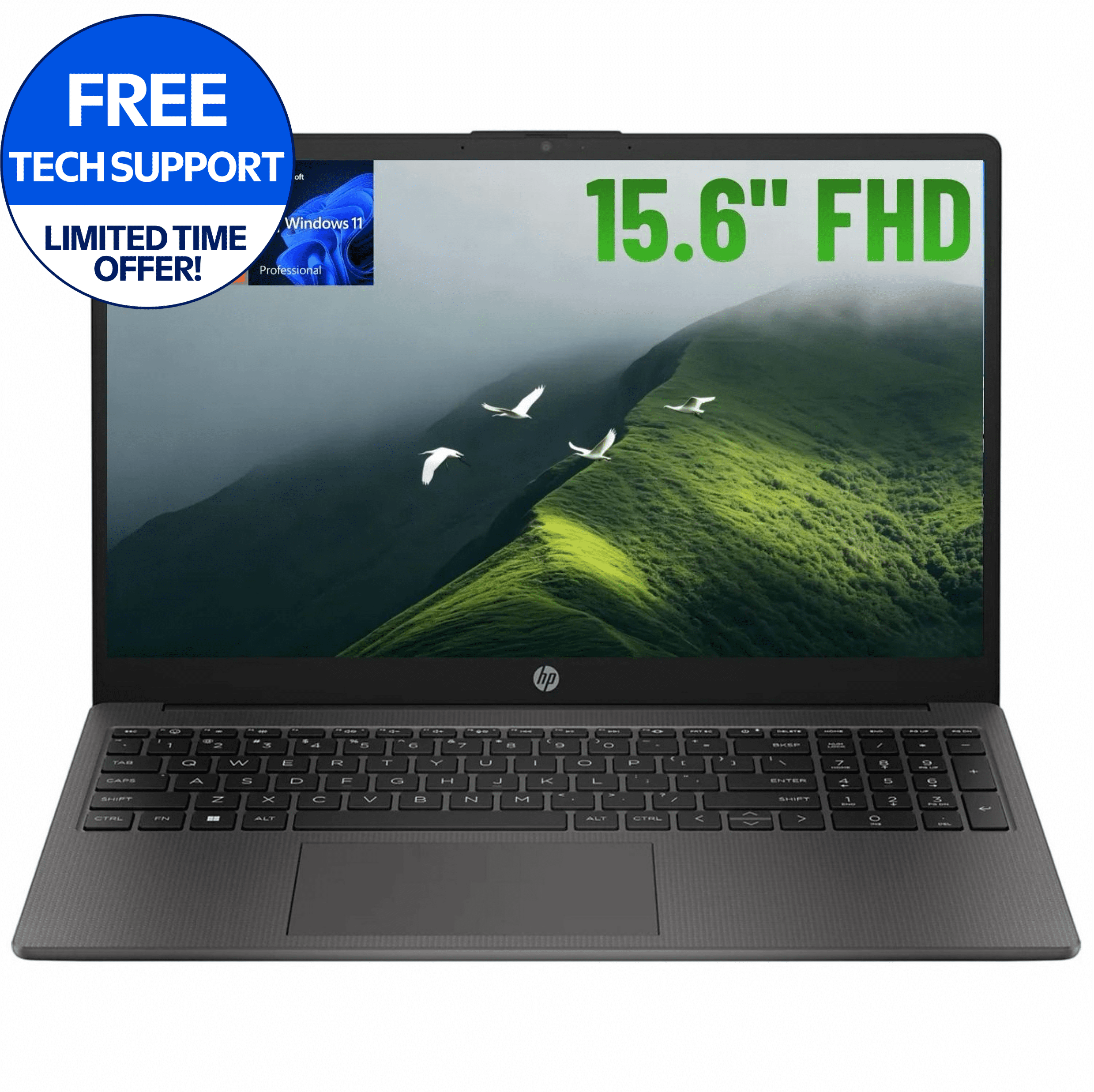 HP Laptop 17-by3021dx, Intel Core i3, 8GB RAM, 1TB HDD, UHD
