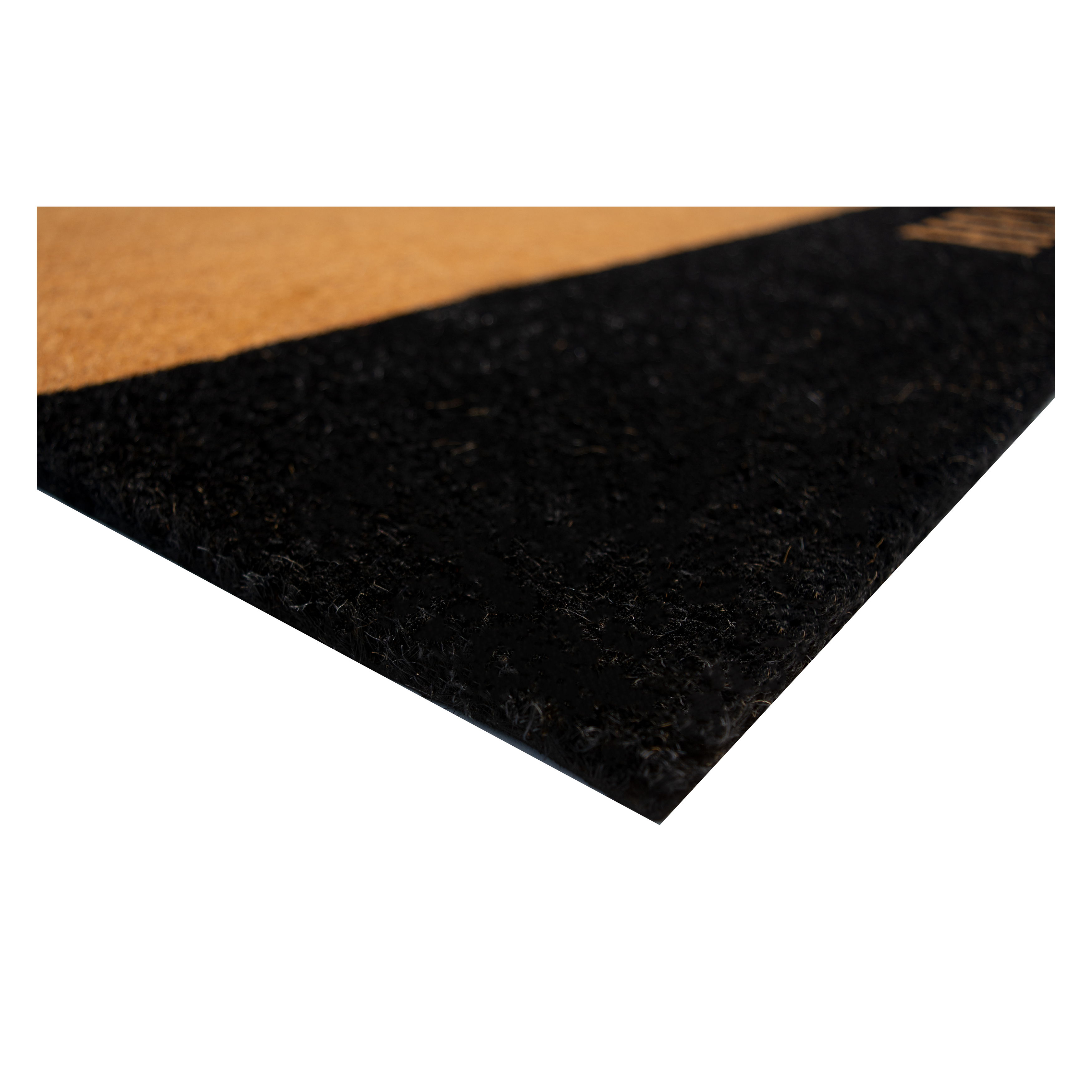 Calloway Mills Hello Black Stripe Doormat