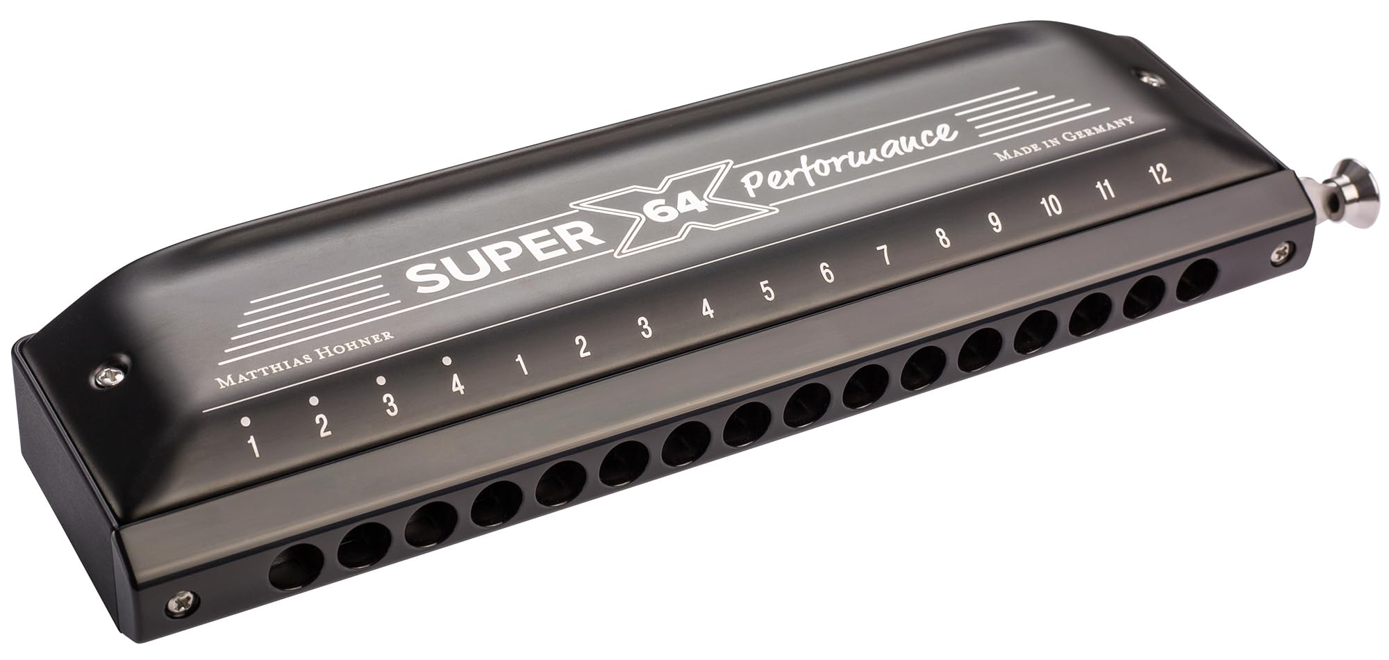 Hohner Super 64X Harmonica - Key of C w/ Key Stickers