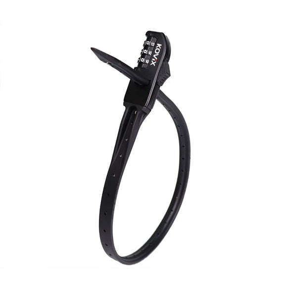 Candado de cable con brida Kovix para bloquear bicicletas y accesorios