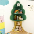 thumbnail image 2 of Topbuy Tree Bookshelf for Kids 5-Tier Wooden Baby Corner Bookcase with Anti-Toppling System, 2 of 9