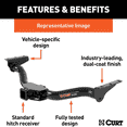 thumbnail image 3 of CURT Class 4 Trailer Hitch, includes installation hardware, 3 of 6